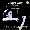 Johanna Martzy 슈베르트: 바이올린과 피아노를 위한 작품 전곡집 - 요한나 마르치 (Schubert: Complete Works for Violin and Piano)