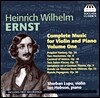Sherban Lupu / Ian Hobson 에른스트: 바이올린과 피아노를 위한 작품 1집 (Heinrich Wilhelm Ernst: Complete Music for Violin and Piano Vol. 1)
