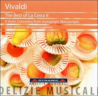 Giovanni Guglielmo 비발디: 라 체트라 2 베스트 - 바이올린 협주곡 2-5, 10, 11번 (Vivaldi: The Best of La Cetra II)