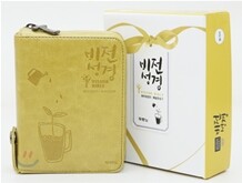 비전성경 개역개정판 해설찬송가(특초미니,합본,최고급신소재,지퍼)(8.4*11.2)(펄겨자)