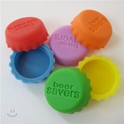 레인보우 병뚜껑6개세트