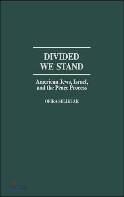 Divided We Stand: American Jews, Israel, and the Peace Process