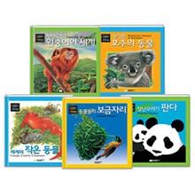 내셔널 지오그래픽 자연대탐험 팝업북 (전5권) - 동물편 모음