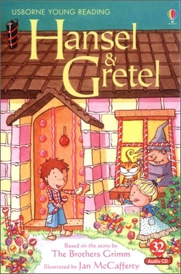 Usborne Young Reading Audio Set Level 1-32 : Hansel &amp; Gretel (Book + CD)