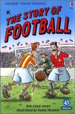 Usborne Young Reading Audio Set Level 2-43 : Story of Football (Book + CD)