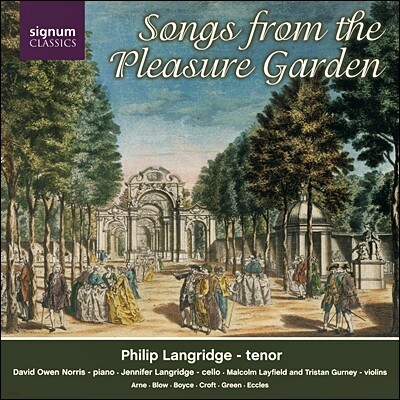 Philip Langridge 플레져 가든의 노래 (Songs from the Pleasure Garden)