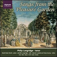 Philip Langridge 플레져 가든의 노래 (Songs from the Pleasure Garden)