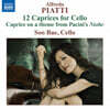 배수령 (Soo Bae) 피아티: 무반주 첼로를 위한 12개의 카프리스 외 (Piatti: 12 Caprices for Cello)