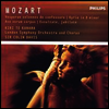 모차르트 : 구도자를 위한 저녁기도, 키리에, 거룩한 성체 (Mozart : Vesperae solennes de confessore, Kryrie, Ave verum corpus & Exsultate, jubilate)(CD) - Colin Davis