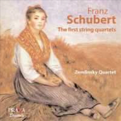 슈베르트 : 현악 사중주 1-12번 (Schubert : String Quartets Nos. 1-12) (4CD) - Zemlinsky Quartet