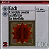 바흐 : 무반주 바이올린 소나타와 파르티타 (Bach : Sonata And Partita For Violine Solo BWV1001-1006) (2CD) - Arthur Grumiaux