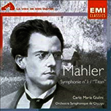 말러 : 교향곡 1번 D장조 '거인' (Mahler : Symphony No.1 in D major 'Titan') - Carlo Maria Giulini