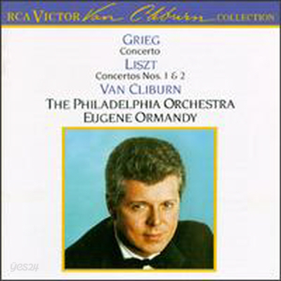 리스트: 피아노 협주곡 1, 2번, 그리그: 피아노 협주곡 (Liszt: Concertos Nos.1 &amp; 2, Grieg: Concerto Op.16)(CD) - Van Cliburn