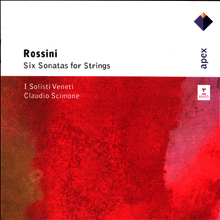 로시니 : 6개의 현악 소나타 (Rossini : Six Sonatas For Strings)(CD) - Claudio Scimone
