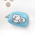 적극적인곰 미니사각 코인월렛 Blue