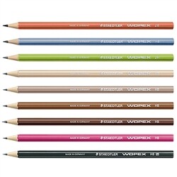 [알앤비]스테들러 WOPEX 180 연필/HB 2H 2B/STAEDTLER/사은품연필캡증정