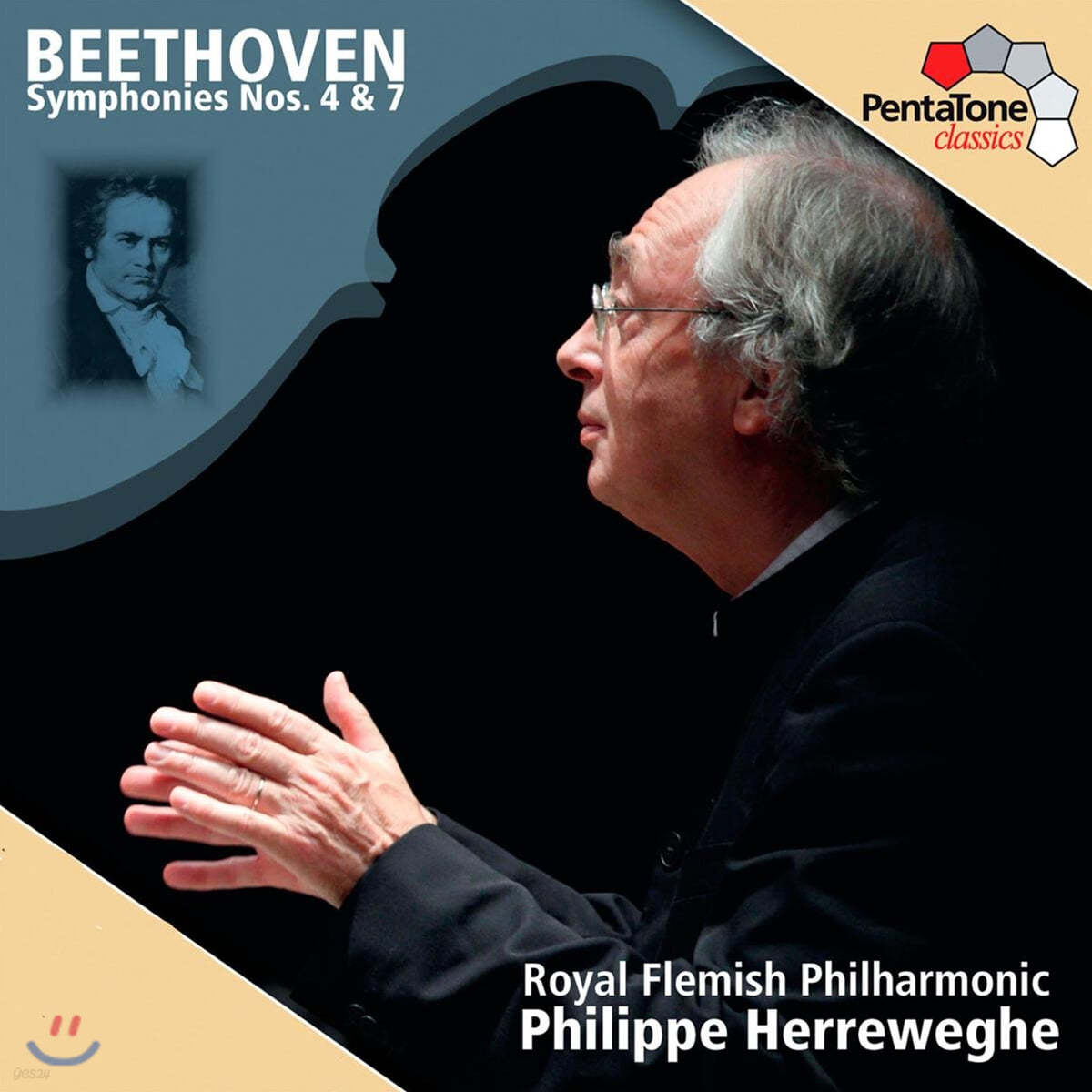 Philippe Herreweghe 베토벤: 교향곡 4,7번 (Beethoven : Symphony No.4 &amp; 7) 필립 헤레베헤