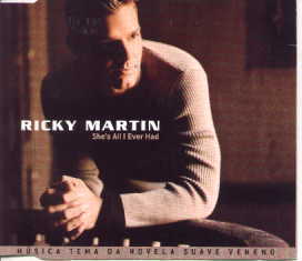 [중고] Ricky Martin / She&#39;s All I Ever Had (Single)