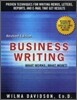 Business Writing: What Works, What Won't