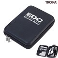 [TROIKA] EDC CASE 멀티파우치 블랙/실버 (CBO12/BS)