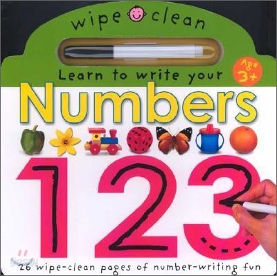 Numbers 1 2 3 [With Erasable Marker]