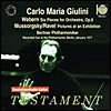 Carlo Maria Giulini 베베른: 6개의 관현악 작품 / 무소르그스키: 전람회의 그림 (Webern: Six Pieces for Orchestra)