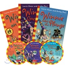 [Winnie the Witch] 마녀 위치 챕터북 3종 세트 (Paperback + CD)