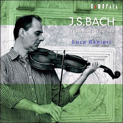 Luca Ranieri 바흐 : 무반주 첼로 모음곡 전곡 (비올라 버전) (Bach : The 6 Solo Suites BWV 1007-1012)