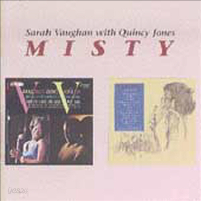 Sarah Vaughan - Misty / Vaughan &amp; Voice (2LPs On 1CD)(CD)