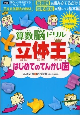 算數腦ドリル立體王はじめてのてんかい圖