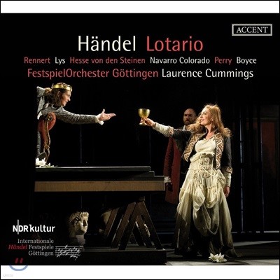 Laurence Cummings / Sophie Rennert 헨델: 오페라 '로타리오' (Handel: Lotario HWV26)