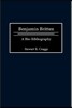 Benjamin Britten: A Bio-Bibliography