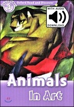 Oxford Read and Discover 4 : Animals In Art (with MP3)