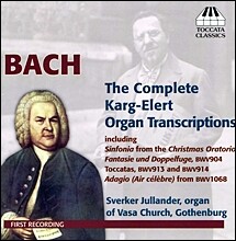Sverker Jullander 카르그-엘러트: 오르간을 위해 편곡한 바흐의 작품들 (Sigfrid Karg-Elert: The Complete Karg-Elert Organ Transcriptions)