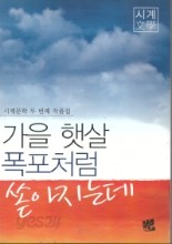 시계문학 두번째 작품집 - 가을 햇살 폭포처럼 쏟아지는데