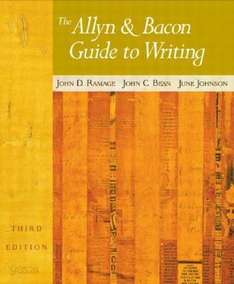 The Allyn &amp; Bacon Guide to Writing