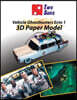 Vehicle Ghostbusters Ecto1 3D Paper Model: How to collect your car from the movie Ghostbusters with Worksheets