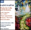 Gabriel Schwabe 생상스: 첼로 협주곡 1 & 2번, 로망스, 모음곡 d단조, 알레그로 아파시오나토 (Saint-Saens: Works For Cello And Orchestra)