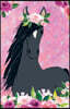Bullet Journal for Horse Lovers Black Beauty in Flowers: 162 Numbered Pages with 150 Dot Grid Pages, 6 Index Pages and 2 Key Pages in Easy to Carry 5.
