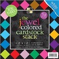 [DCWV/스크랩북킹_배경지]CS-013-00001/Jewels MM Textured Cardstock Stack/핸드메이드,DIY작업용,페이퍼