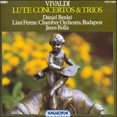 Daniel Benko / Janos Rolla 비발디: 류트 협주곡, 비올라 다모레를 위한 협주곡, 트리오 소나타 (Vivaldi: Lute Concertos & Trios)