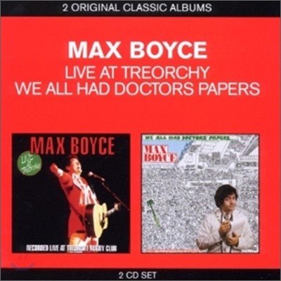 Max Boyce - 2 Original Classic Albums (Live At Treorchy + We All Had Doctors Papers)