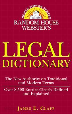 Random House Webster&#39;s Dictionary of the Law