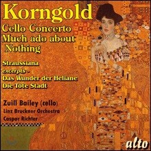 Zuill Bailey 코른골트: 첼로 협주곡, 헛소동 모음곡 (Korngold: Cello Concerto, Much ado about Nothing)