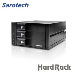 새로텍 하드랙 HR-5233 (3-Bay / SAS & SATA HDD용 / 핫스왑 / 3중 냉각시스템 / 잠금장치 / 최대 9TB 지원)