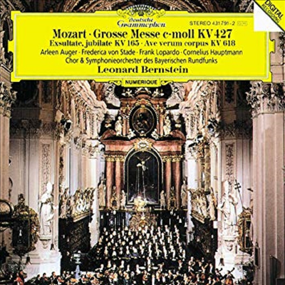 모차르트 : 대미사 C단조, 작품427 (Mozart : Grosse Messe in C minor, K.427)(CD) - Leonard Bernstein