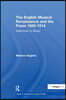 English Musical Renaissance and the Press 1850-1914: Watchmen of Music