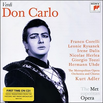 베르디 : 돈 카를로 (Metropolitan Opera) - 아들러, 코렐리, 레오니 리자네크