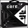 Coby - Coby Cve-142-Blk Core X Tangle Free Plastic Earbud