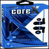 Coby - Coby Cve-142-Blu Core X Tangle Free Plastic Earbud